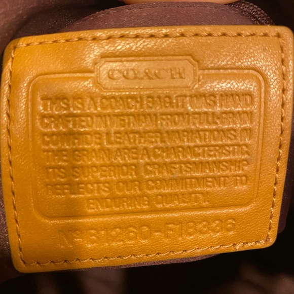 Coach leather shopper tote - Picture 3 of 3